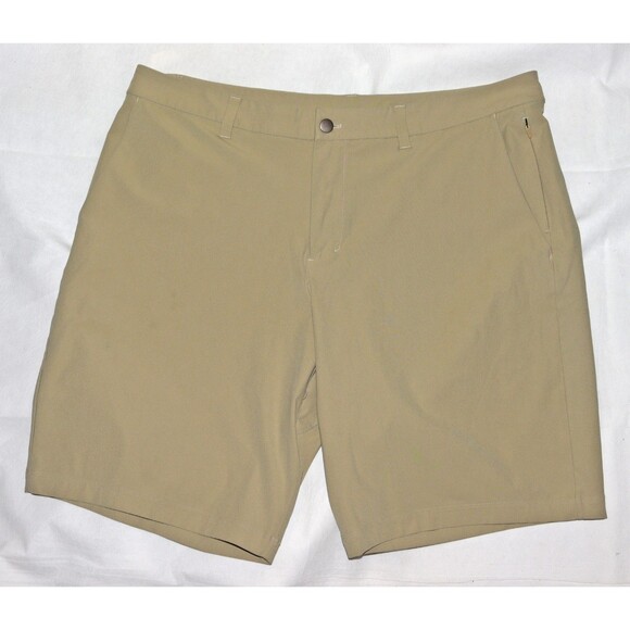 Lululemon Commission Men's LM7A83S Stretch Activewear Chino Shorts Size 38 - Picture 1 of 7